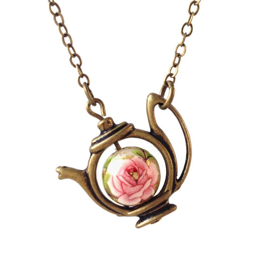 Teapot Necklace