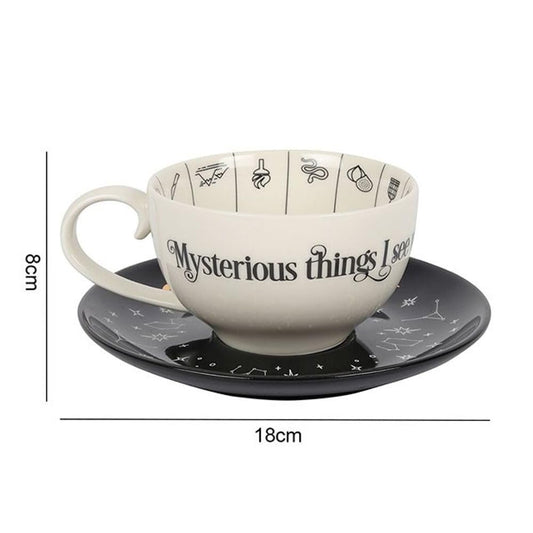 Ceramic Teacup | Fortune Telling | 1pc. 623g