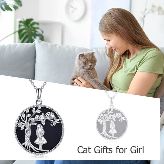 Alice In Pendant Necklace Sterling Silver