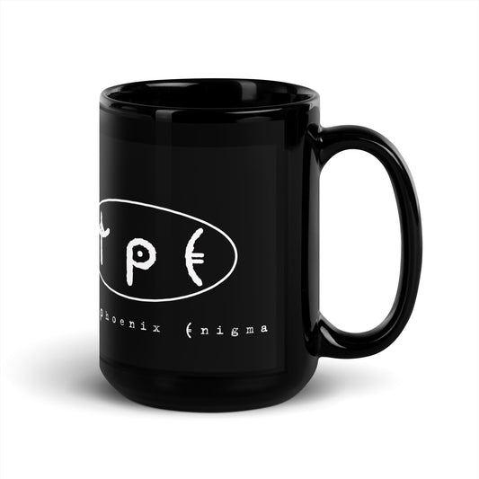 TPE ~ Black Glossy Mug