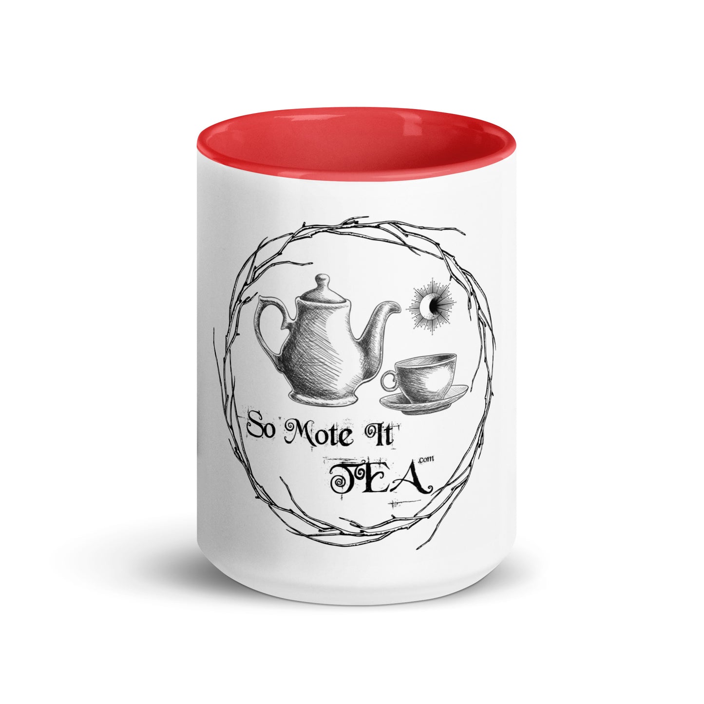 So Mote it Tea Mug with Color Inside