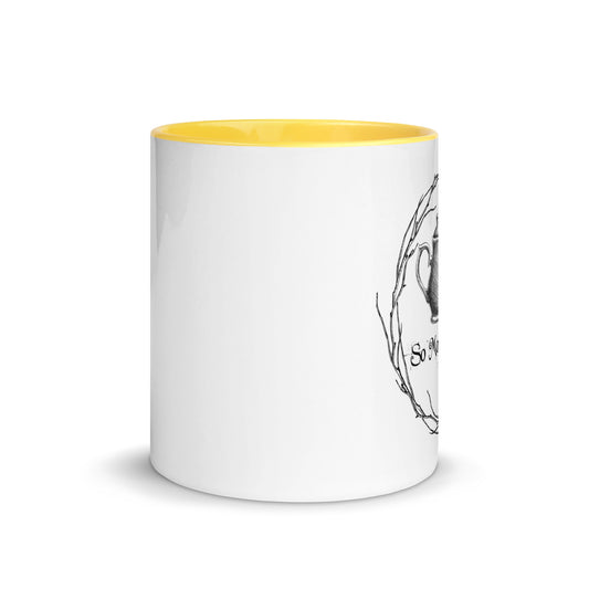 So Mote it Tea Mug with Color Inside